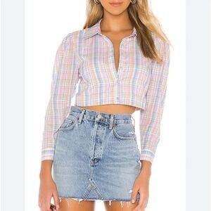 Revolve Majorelle Lenox top